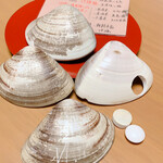 日の出 - 桑名産蛤・千葉産蛤・中国産蛤