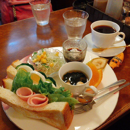 モーニングサンドウィッチセット