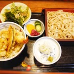 蕎藤 - 天丼セット