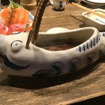 小川の魚 - 