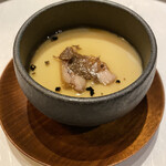 河内鴨料理 田ぶち - 茶碗蒸し