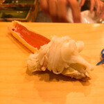 鮨 やすみつ - 松葉蟹