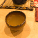 鮨 やすみつ - 松葉蟹の骨酒