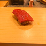 鮨 やすみつ - とろ　大間産