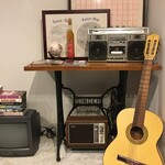 喫茶Cizool - ディスプレイ。