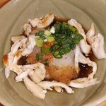 食菜 てっちゃん - 鶏皮おろしポン酢