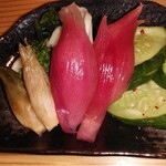 食菜 てっちゃん - 漬物盛合せ