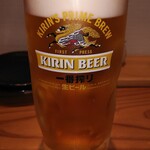 食菜 てっちゃん - 生ビール