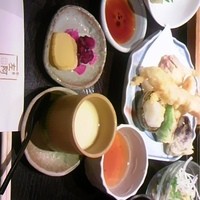 旬魚 左阿彌 錦店 - ランチ天ぷら御膳 たしか千円