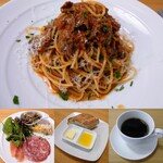 CUCINA LOCALE - ランチメニュー：鴨肉とポルチーニ茸のラグーソース