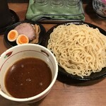 中華そば 志の田 - つけめん 味玉付(麺増量)