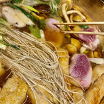 河内鴨料理 田ぶち - セリの根っこ