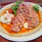 ワンディッシュピッツァミール - ランチセット ベーコンエッグミール（ドリンク＆サラダバー）1,089円(税込)