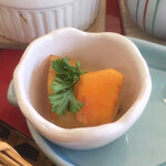 레스토랑 카유우 - 감과 사과 콩포트