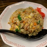 勲 中華そば - Aセットの半やきめし