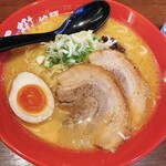 tsukemenra-menharuki - えび豚骨拉麺味噌 大盛り
