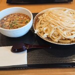 武蔵野うどん 竹國 - きのこ汁うどん大盛