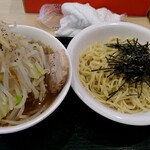 Menya Junta - 和風つけ麺1.5玉野菜増し850円