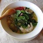 らーめんとcafe＋ベジ engawa - engawaラーメン大盛