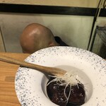 スタンド 四坪 - 大将の頭と黒酢すぶた580円