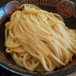 Ramen Nosusume Yukichi - とりとんこつつけ300ｇ、極太麺のｕｐ