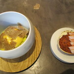 Ode - 金沢産？香箱ガニ、カリフラワー　白トリュフ＋￥3300