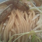 貝出汁戦隊 シェルラーマン - 貝と全粒粉入り中細麺のup