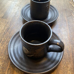 さふらん - 2020年12月。セットのコーヒー。カップが新しくなってました。