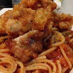 一心 west - 鶏からナポリタン750円