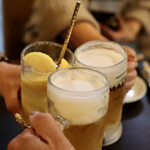 ルッカ - トリビーで乾杯〜♪