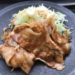 都筑パーキングエリア（上り線） 旨処つづき亭 - 生姜焼定食