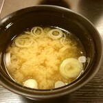 鮨割烹　おか村 - 味噌汁
