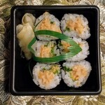 銀のさら - 納豆巻き