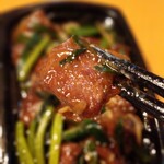 キッチンオリジン - レバニラの肉