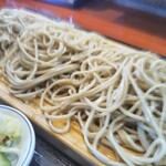 大蔵山蕎麦 ねぎぼうず - 蕎麦は推定300g