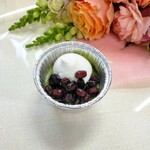 ハッピーベリー - 抹茶小豆のプリン