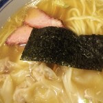 麺屋 はやしまる - ワンタン麺ミックス 塩1030円