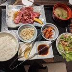 Wagyuu Yakiniku Tokori - 切り落とし焼き肉定食