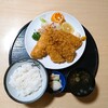 お魚処 うおとも - 料理写真:アジフライ　ご飯セット（ご飯少なめ）
