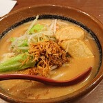 蔵出し味噌 麺場壱歩 - 北海道味噌 野菜ラーメン  820円