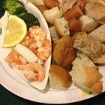 東京カフェレストラン フレスカ - チーズフォンデュ（シーフードミックス）