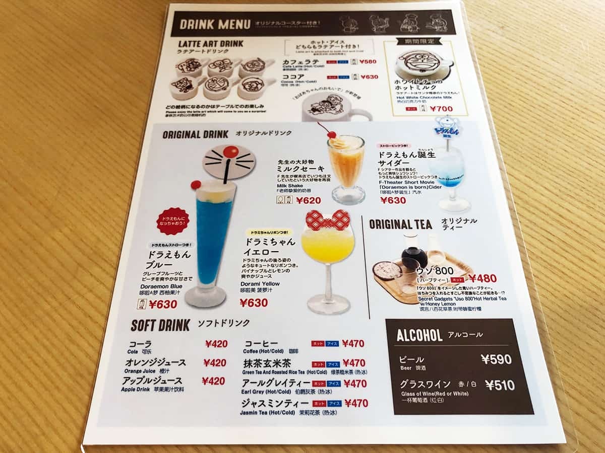 メニュー写真 藤子 f 不二雄ミュージアムカフェ 宿河原 カフェ 食べログ メニュー写真 藤子 f 不二雄ミュージアムカフェ 宿河原 カフェ 食べログ