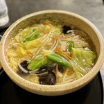 そばと茶処 長寿庵 - 料理写真:野菜あんかけラーメン大盛