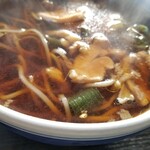 八松庵 - かしわそば（税込650円）