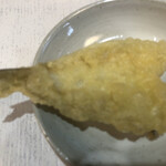 手打ち蕎麦 邑人 - 鱚の天ぷら