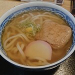 香むぎ - かけうどんにきつねトッピング