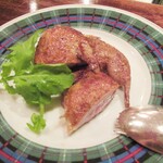 BISTRO MIKAMI - フランス産鶉のソテ　黒胡椒風味