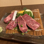 松阪牛たんど - 厚切り上ハラミ　¥1800