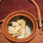 りょうりや 御旅屋 - 鱧と国産松茸