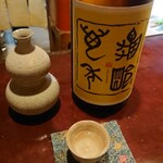 りょうりや 御旅屋 - 亀齢萬年 純米六拾